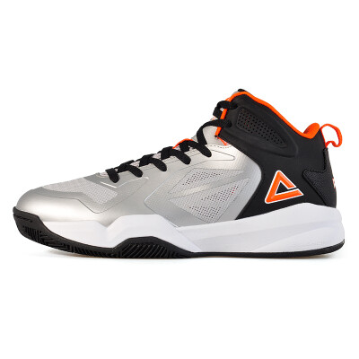 

Peak (PEAK) men's basketball shoes on the wear-resistant sports basketball boots DA630921 silver / black 40 yards