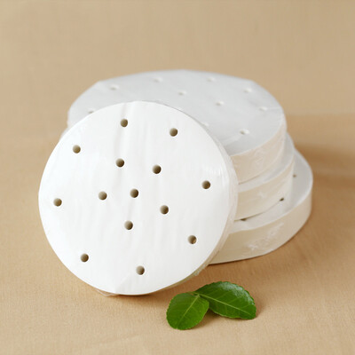 

Kitchen round 15CM with hole steamer paper buns steamed bread dessert paper baking paper non-stick Cylindrical paper 150