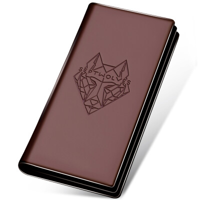 

Seven wolves wallets men's long section of the first layer of leather men's twists and turns long wallet business casual pants mal