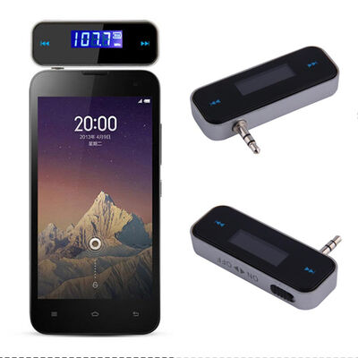 

MyMei 2016 new arrival 3.5mm Mini Car FM Transmitter Kit Music FM With USB Cable for Mobile Phones hot selling