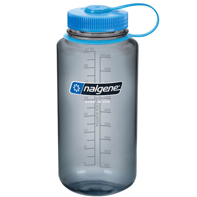 

Jingdong supermarket] music gene (nalgene) plastic space cup 1000ml wide mouth sports portable water bottle outdoor water bottle gray day682009-0070