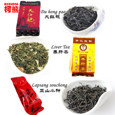 

C-WL056 Pаскрутка 12 мешков Organic Chinese Различные флейворы Чай черный чай Lapsang souchong Oolong Tea Dahongpao Liver Tea