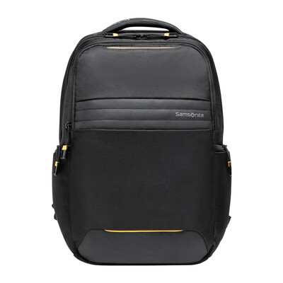 

New beauty Samsonite shoulder bag male waterproof large capacity multi-functional business casual backpack 14-inch computer bag Z36 09017 black
