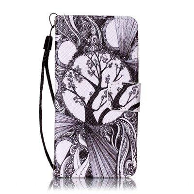 

Tree Design PU Leather Flip Cover Wallet Card Holder Case for SAMSUNG A310