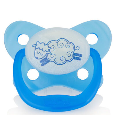 

DrBrown&39s baby pacifier with night light 0-6 months - blue PV11008 US original import