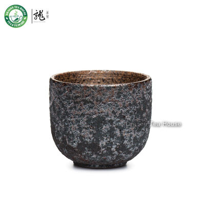 

Handmade Wood-Fired Ceramic Teacup Chinese Gongfu Kung Fu Tea Cup 60ml 2.02oz