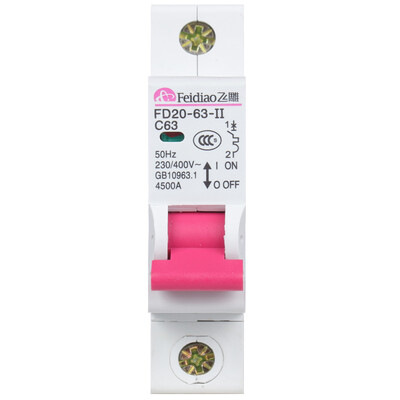 

Feidiao (feidiao) air switch home small circuit breaker / open 1P single stage 32a power empty 1P -C32