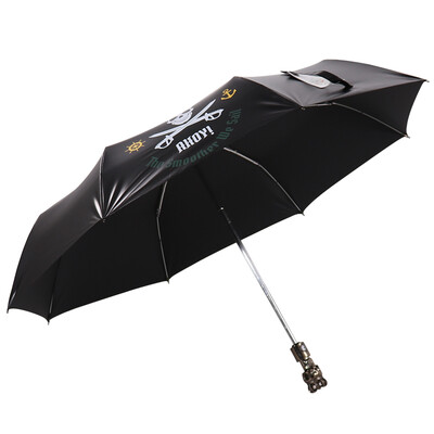 

Jingdong supermarket umbrella umbrella UPF50 all shade black silk silk screen million holy legend three fold since the opening of a small black umbrella sunny umbrella color 33396E