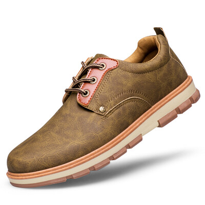 

Precentor leisure men's shoes retro dress shoes male Korean version of outdoor sports hiking shoes K201 khaki 41 yards