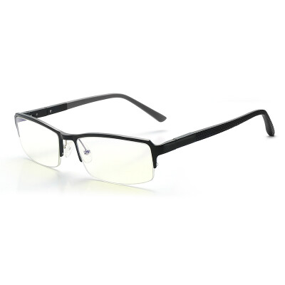 

TANS three glasses frame men and women half frame business optical frames 180 black