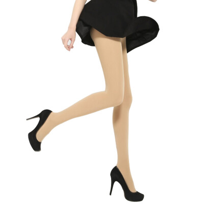 

Jingdong supermarket] Langsha LangSha Leggings women autumn and winter 2 loaded 400D fine smooth Milan wool in the thick plus crotch pantyhose stockings color