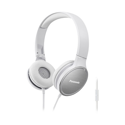 

Panasonic Panasonic RP-HF500M white stereo phone headset sound strong folding portable