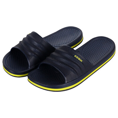 

Cool coqui home simple bathroom slippers male ladies beach bath sandals male models dark blue 40-41 yards CQ-7922