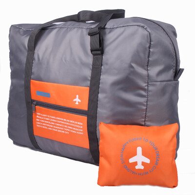 

Xin Qin пакет путешествия пакет водонепроницаемый складной мешок хранения мешок отделка оранжевый