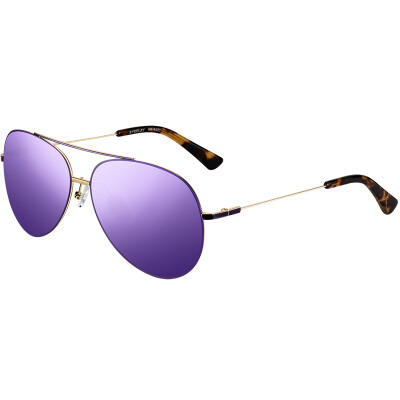 

EYEPLAY) sunglasses men and women trendy polarizing sunglasses island glasses eyes play B1509001NP-C3-60mm purple film