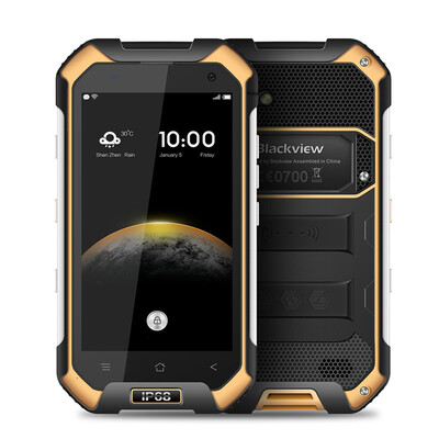 

Blackview BV6000 4G LTE Waterproof MT6755 4.7inch HD Octa Core Android 6.0 Mobile Phone 3GB/32GB 13.0MP