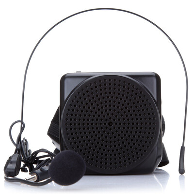 

Love the lesson AKER MR1602 audio portable lumbar lithium radio loudspeaker teaching guide small bee loudspeaker black