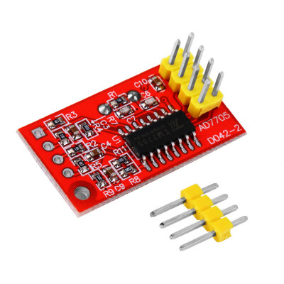 

Dual 16-bit ADC Data Acquisition Module SPI Compatible AD7705 Module Board