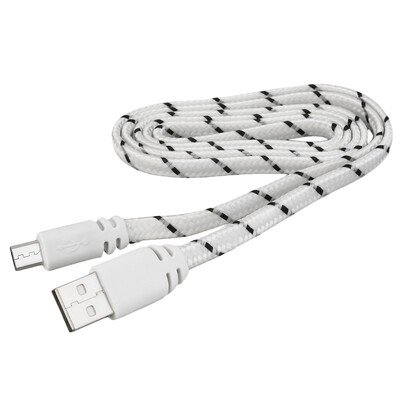 

New V8 Micro 20 USB Flat Noodle Data Charger Cable For Android Cell Phones