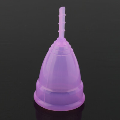 

Useful Soft Cup Silicone Menstrual Cup Big And Small Sizes Three Colors Size Small