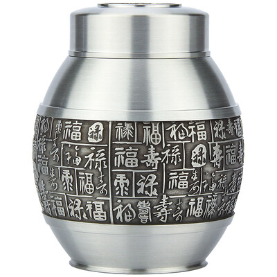 

Esk Fu Lu Shou tin tea cans tin cans sealed storage tank tea accessories