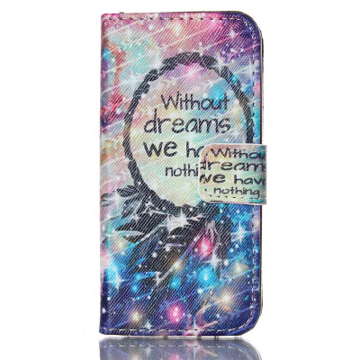

Dream Design PU Leather Flip Cover Wallet Card Holder Case for IPHONE 5