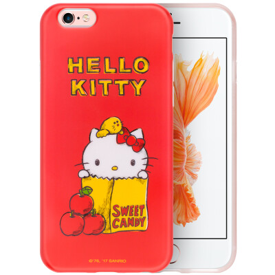 

Youjia Hello Kitty Series iPhone6 ​​ 6S Plus Mobile Shell Case Cartoon Silicone Shatter-resistant Shy Kitty