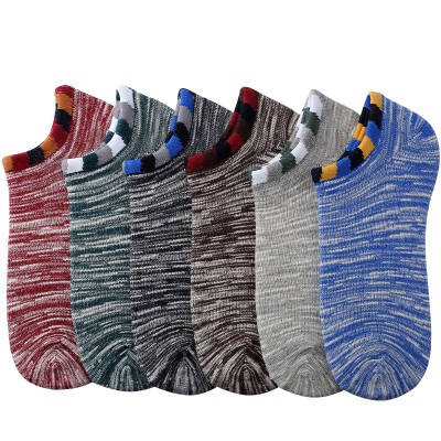 

Jingdong supermarket] cat people (MiiOW) [6 pairs] men socks boat socks male cotton business leisure sports shallow mouth socks men socks hidden socks