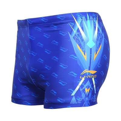 

Li Ning Li-Ning боксер печататься плавать стволы плавках мужской моды горячий источник купальный костюм LSSL069-1 черный XXL