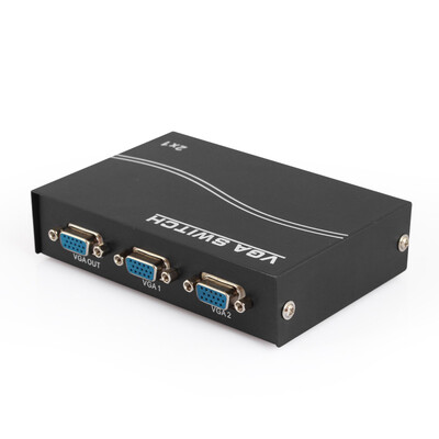

Rui Fu (REVOFREE) CY-V2504 vga distributor one quarter split screen high-definition video into a four TV computer divider 4-port bandwidth