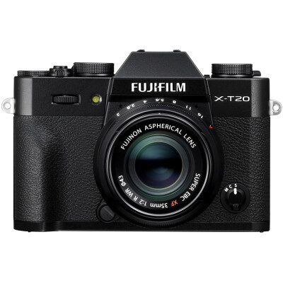 

Fuji (FUJIFILM) X-T20 XF35 F2 черные микро-одиночные комплекты 24,3 миллиона пикселей складной сенсорный экран 4K WIFI