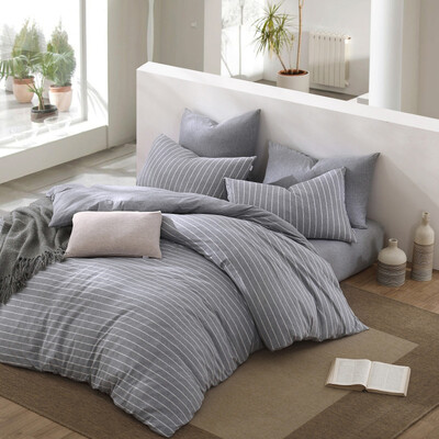 

Bo Yang home textiles bedding cotton combed bed linen four sets - Er 180cm