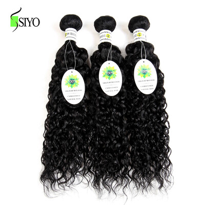 

Grade 7A Brazilian Water Wave Wet and Wavy Virgin Brazilian Hair 3pcs Human Hair Extension Brazillian Natural Virgin Hair
