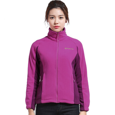 

Pathfinder TOREAD Couples Lady Style Windproof Woolen Fleece TACC92797 Purple Purple L