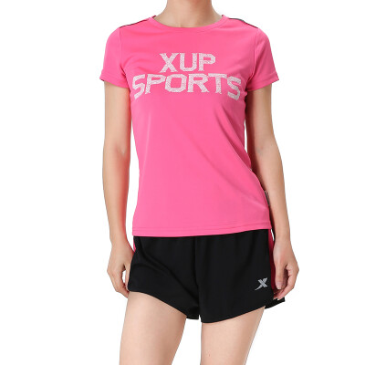 

XTEP Women's Short-sleeved Breathable Quick-drying Running Round Neck T-shirt