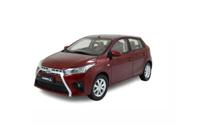 

118 scale Toyota Yaris  2014 diecast model car red