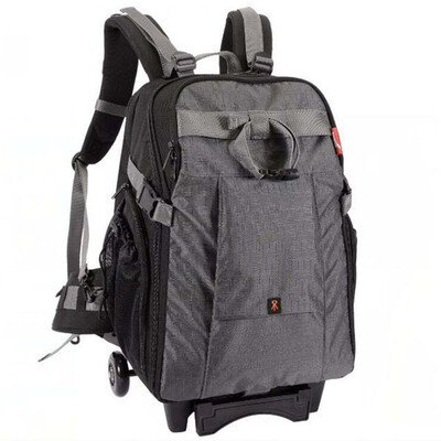 

Genova jenova 61117 camera bag rod shoulder camera bag professional SLR package removable multi-function outdoor digital bag dark blue