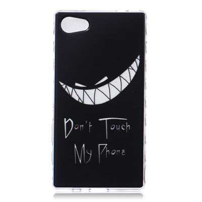 

Bad laugh Pattern Soft Thin TPU Rubber Silicone Gel Case Cover for SONY Xperia Z5 Mini