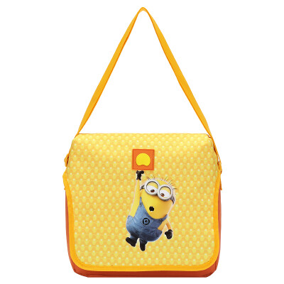 

French Ambassador Delsey Goddess Milk Daddy 3 Little Yellow Child Child Primary School Student Bag Cartoon Shoulder Bag Orange 70360314525