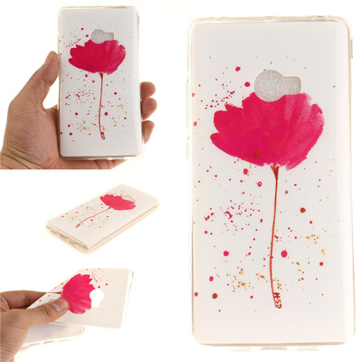 

Purple orchid Pattern Soft Thin TPU Rubber Silicone Gel Case Cover for XIAOMI Note2