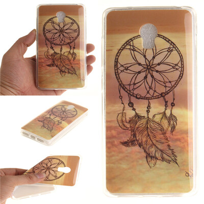 

Dreamcatcher Pattern Soft Thin TPU Rubber Silicone Gel Case Cover for Lenovo VIBE P1