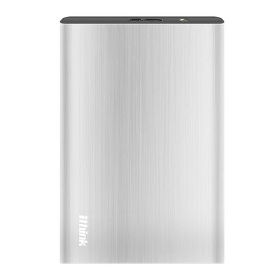 

Ithink Ithink YPH-010 USB30 mobile hard disk box for 25-inch SATA hard drive SSD solid state hard disk aluminum alloy shell silver