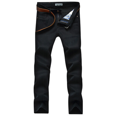 

Playboy PLAYBOY джинсы мужские повседневные талии прямые моющиеся брюки 16063PL9061 черный 36