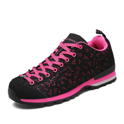 

The United States Luo family CAMSSOO hiking shoes spring and summer couple models breathable net outdoor shoes anti-skid wear hiki