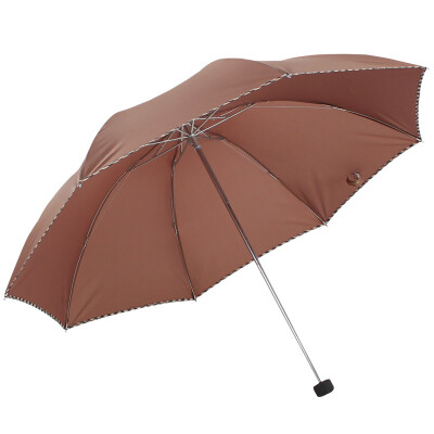 

HEAVEN umbrella strong three fold steel umbrella sunny umbrella