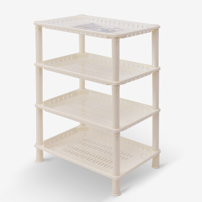 

Carrefour Inspector Shelf Plastic Shelf Четырехэтажное складское помещение для хранения