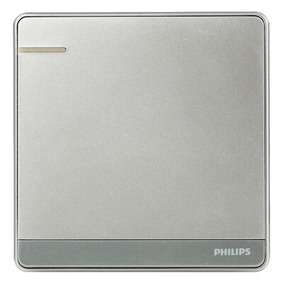 

Разъем Philips (PHILIPS) с переключателем серии Feifei с двойным переключателем с флуоресцентными инструкциями текстуры серебристый