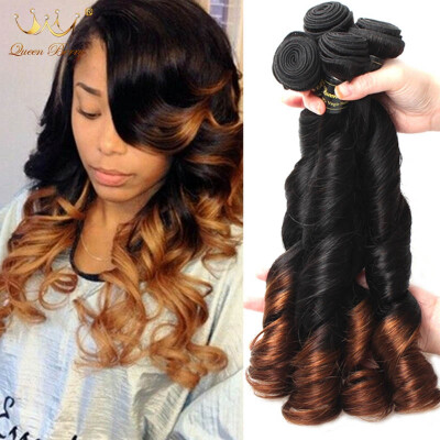 

Grade 8A Unprocessed Virgin Brazilian Hair Spring Curls 4Pcs Lot Ombre Hair Extension Spiral Curl Weave Human Hair Weaves Bundles