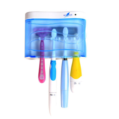 

Wall-Mountable UV Toothbrush Sterilizer bacteria Sterilization Toothbrushes holder Eliminate mites Toothbrush Sanitizer SG-103A