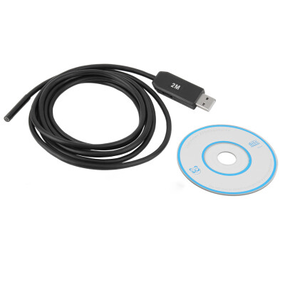 

1 pc 6-LED Waterproof 5.5mm 2M USB HD Endoscope Borescope Inspection Camera